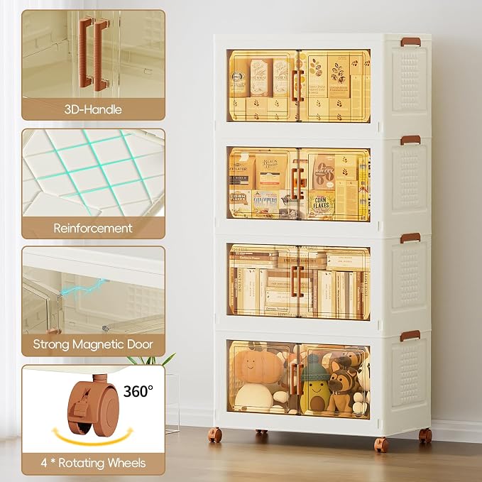 JEKO&JEKO 756 Qt Plastic Storage Bins - Image 4