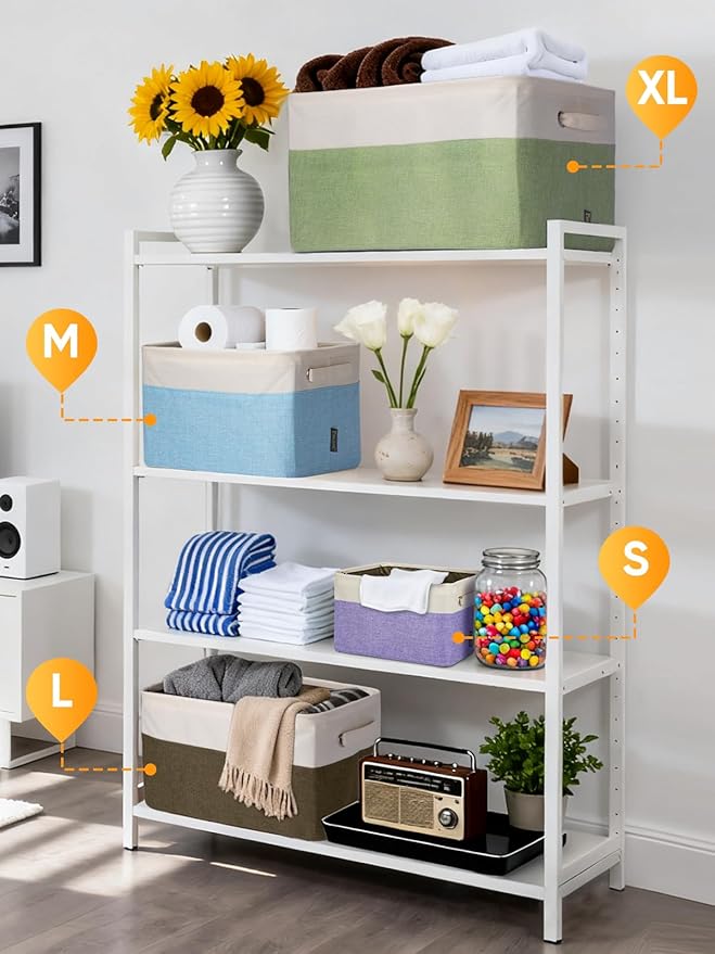 BALEINE 1 Pack Fabric Storage Bins - Image 4