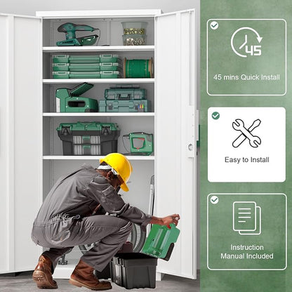 Lockable Storage Cabinets, Large Storage Cabinet - Image 6