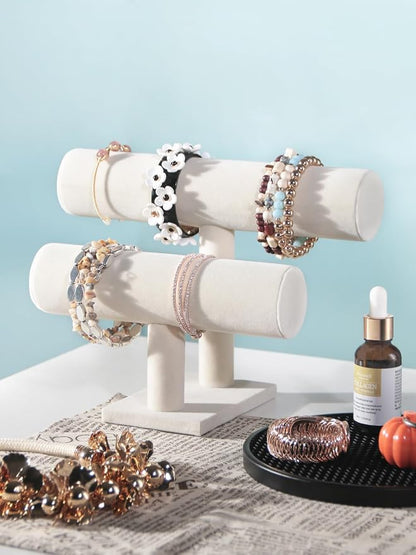T-Bar Bracelet Holder Stand, Bracelet Jewelry Organizer Stand, Bangle Bracelet - Image 2