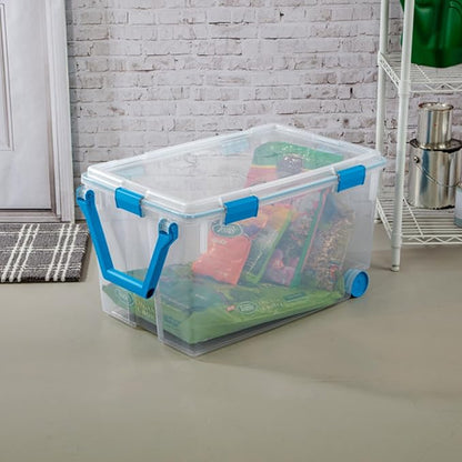 Sterilite 6-Pack Gasket Box, Weather-Resistant Storage Bins - Image 6