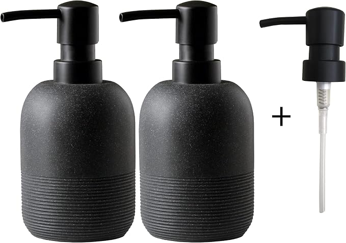 Matte Black Soap Dispenser Sets - Image 8