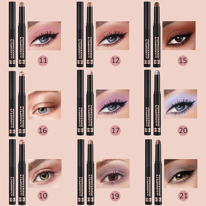 Neutral Eyeshadow Stick Cream Eyeshadow Pencil Makeup, High Pigmented - Image 7