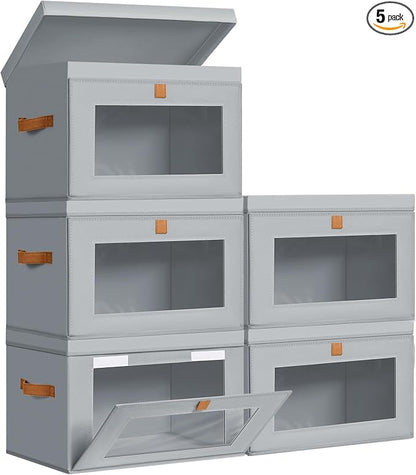 DIMJ Storage Bins with Lids by DiMJ