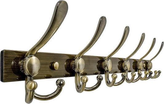 Dseap Coat Rack Wall Mount 2.0 Pro: 24” Long, 3X Tougher, Heavy Duty Stainless by Dseap