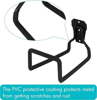 PHYEX Garden Hose Holder Wall Mount, Metal Hanger - Image 3