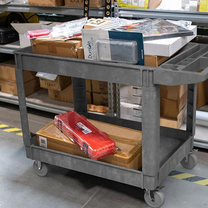 Heavy-Duty Utility Cart Tool Cart, Extra Large Rolling Carts - Image 2