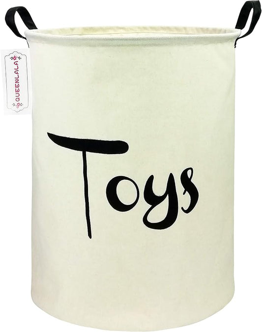 QUEENLALA Large Storage Basket, Laundry Hamper/Bathroom/Home Decor/Collapsible by QUEENLALA