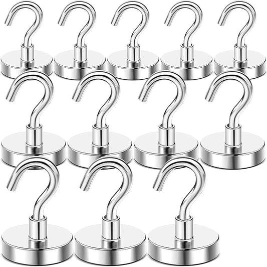 DIYMAG Strong Neodymium Magnetic Hooks, 170 Lbs Heavy Duty Rare Earth Magnets by DIYMAG
