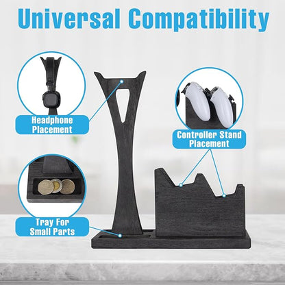 Gamer Gifts for Men Teenage Boy Controller Holder & Headphone Stand, Stylish - Image 5