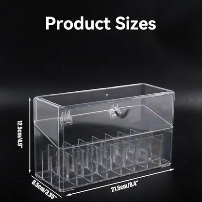 Klmnop Rollerball Perfume Organizer, 24 Grids Clear Acrylic Perfume Organizer - Image 2