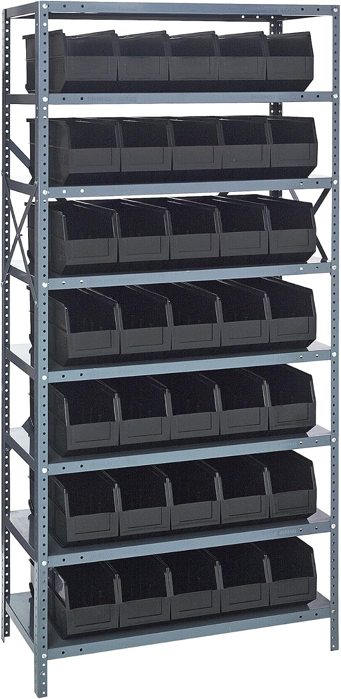 Quantum 1275-441BK Heavy Duty Shelving Unit by QuantumStorageSystems