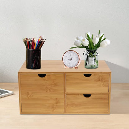 TFCFL Bamboo Desk Organizer - Image 2