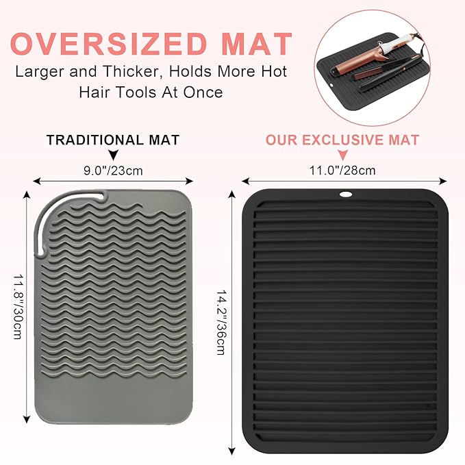 AMIJEAL Oversize Silicone Heat Resistant Mat - Image 3