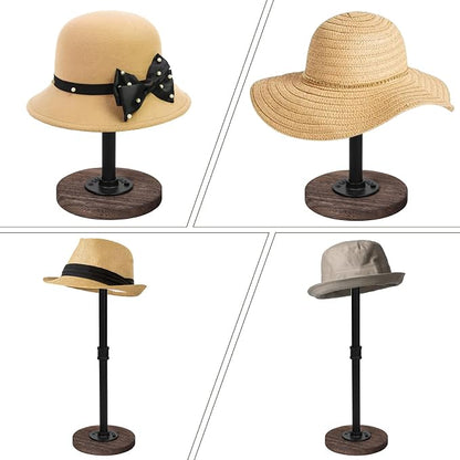 4Pcs Tabletop Hat Stand Cap - Image 4