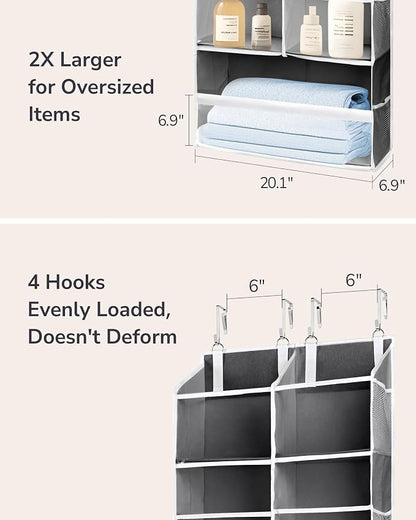 ULG Over the Door Organizer, 5-Tier Extra Large Hanging Storage - Image 6