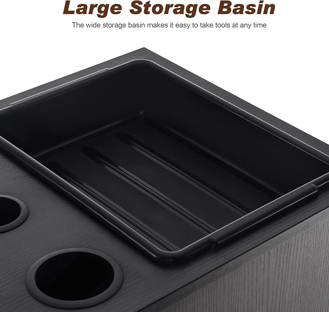 BarberPub Salon Storage Cabinet Beauty Locker Hair Dryer Holder Stylist Spa - Image 4