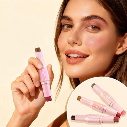 Color Nymph Blush Contour Makeup Stick, Double-end Stick Cream Blush & Contour - Image 8