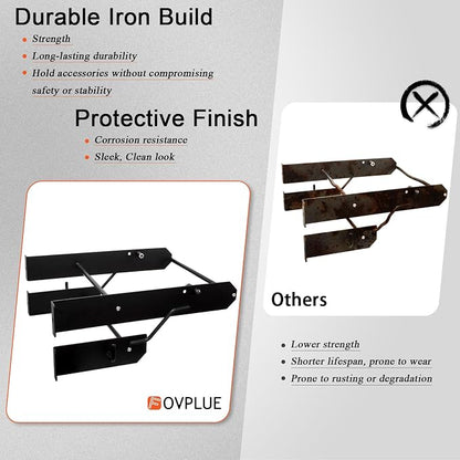 FOVPLUE Detach Depot Wall Storage Rack – Heavy-Duty Motorcycle Accessory - Image 4