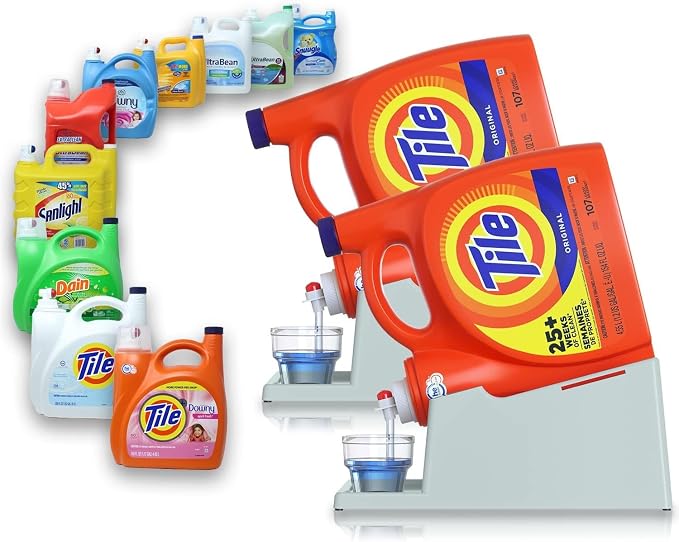 TidyFriend Laundry Detergent Holder Stand Organizer by Skywin