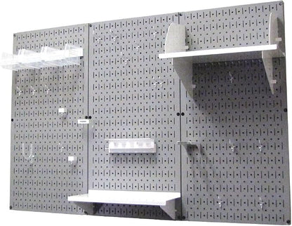 Wall Control Pegboard Organizer 4 ft. Metal Pegboard Standard Tool Storage Kit - Image 2