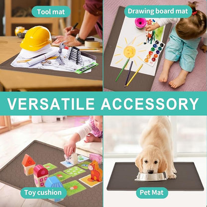 Under Sink Mat for Kitchen, Silicone Waterproof Liner - Image 5