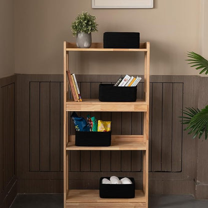 4 Pack Small Storage Shelf Baskets - Image 2