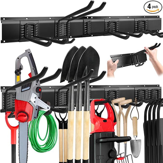 64 Inch Garage Tool Organizers Storage Rack System by Bensbl