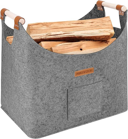 XL 4MM Felt Firewood Carrier | Log Carrier by HONGTAISHENG