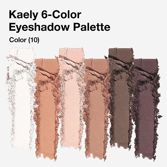 6 Colors Mini Nude Brown Neutral Eye Shadow Palette Makeup - Image 2