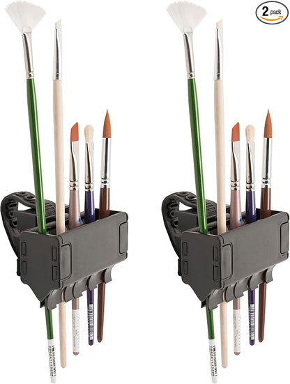 Easy To Use Products Brush Grip Paintbrush Holder and Drying Rack/Caddy by EasyToUseProducts