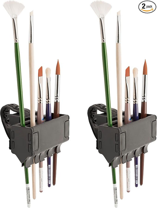 Easy To Use Products Brush Grip Paintbrush Holder and Drying Rack/Caddy by EasyToUseProducts