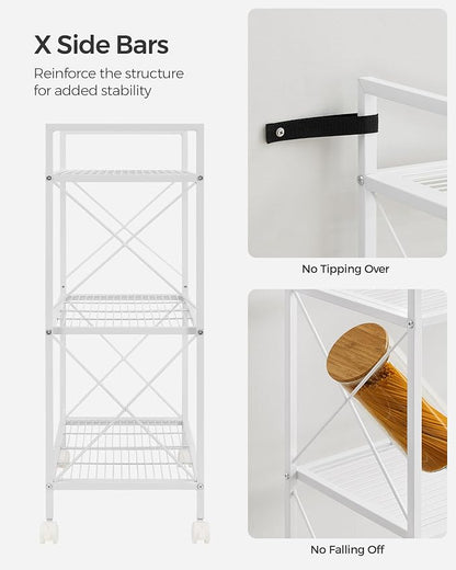 SONGMICS 3-Tier Metal Storage Rack - Image 4