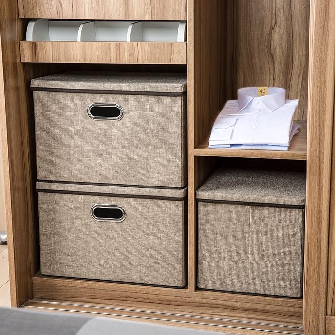 PRANDOM Extra Large Collapsible Storage Bins - Image 3