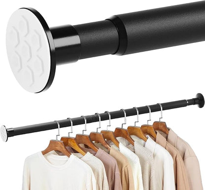 No Drilling Closet Rod, 27.5-82 Inches Hanging Closet Rod by SimpleSolutionsforCozyHome