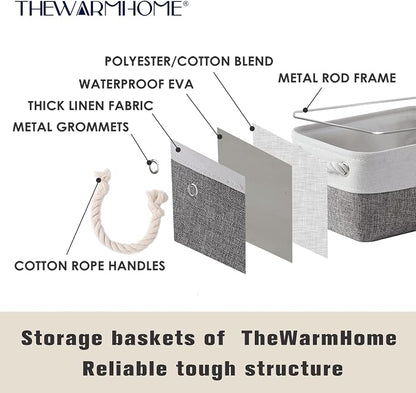TheWarmHome Storage Basket for Organizing - Image 8