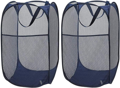 Larpur Popup Mesh Laundry Basket, Collapsible and Portable Clothes Washing by Larpur