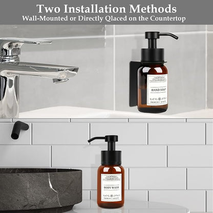 8.5oz Glass Soap Dispenser 2 Pack - Image 6