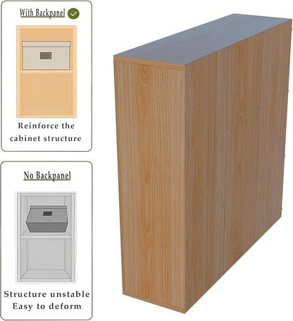 9-Cube Storage Shelf Bookcase - Image 3