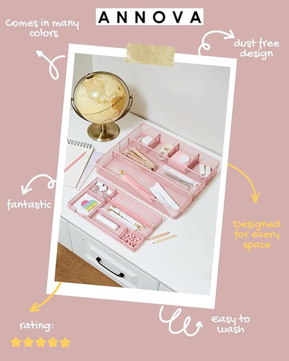 Annova Desk Top Organizer Tray for Office Organization - Image 9
