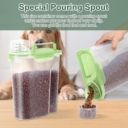 5-7Lbs/6Qt Dog Cat Storage Container Portable - Image 4