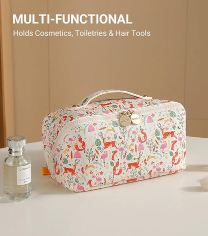 Aveniee Travel Makeup Bag for Women, Large Cosmetic Organizer - Image 7