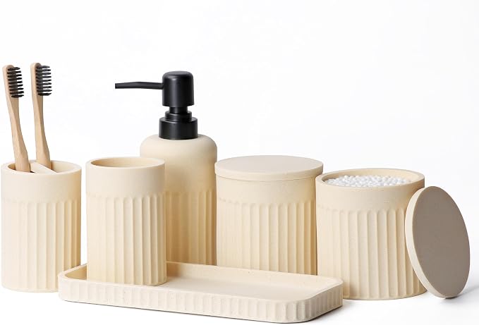 Bathroom Accessory Set by INIUNIK