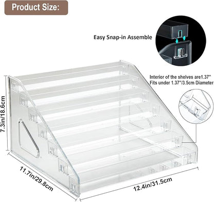 Acrylic Paint Organizer, Painting Bottle Holder, Acrylic Paint Storage Organizer - Image 3