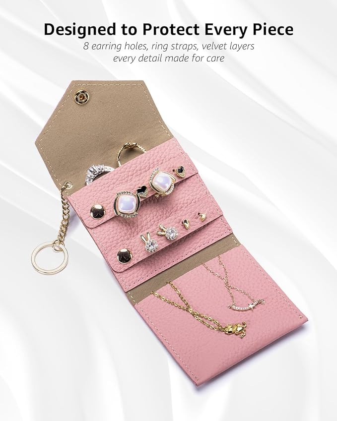 Small Travel Jewelry Organizer Case - Image 2