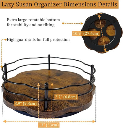 13" Lazy Susan Turntable Organizer - Image 5