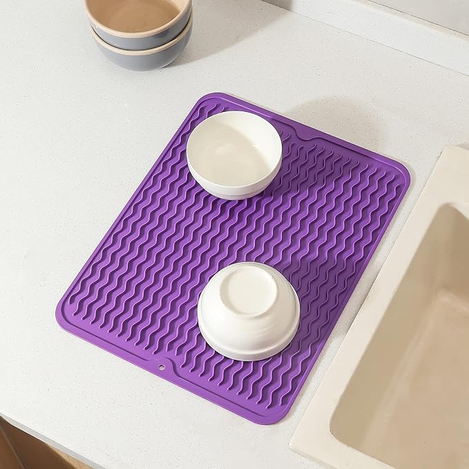 Silicone Dish Drying Mat for Multiple Usage, Easy clean, Eco-friendly, - Image 7