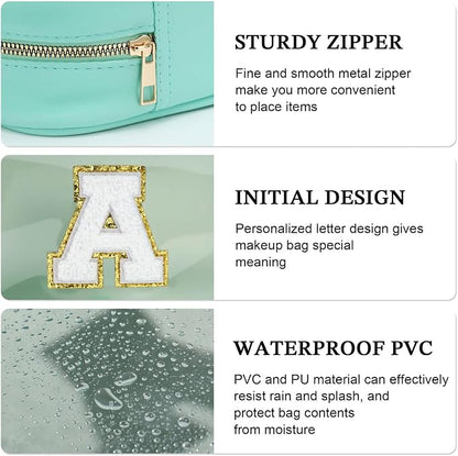 YOOLIFE Initial Clear Makeup Bag | Travel Clear Makeup Bag | Travel Beach - Image 6