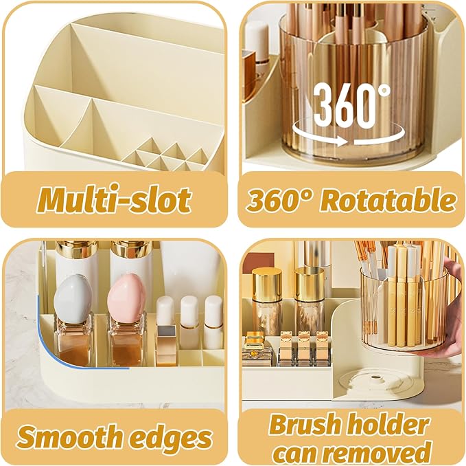DASITON Large Capacity Makeup Organizer - Image 7