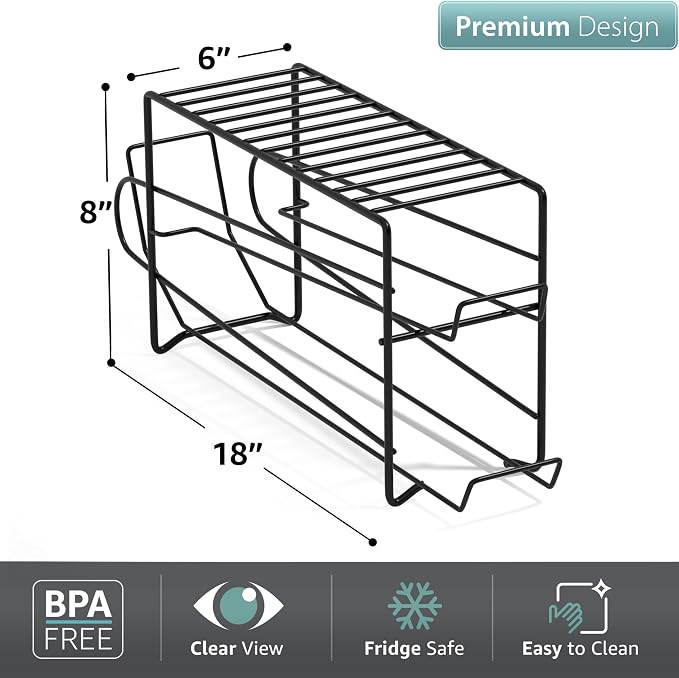 Sorbus Soda Can Rack Beverage Dispenser & Organizer - Image 2